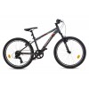 Nogan Gravel PRO Kinder Mountainbike 24 Zoll Graphite Grey