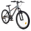 Nogan Gravel PRO Kinder Mountainbike 24 Zoll Graphite Grey