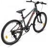 Nogan Gravel PRO Kinder Mountainbike 24 Zoll Graphite Grey