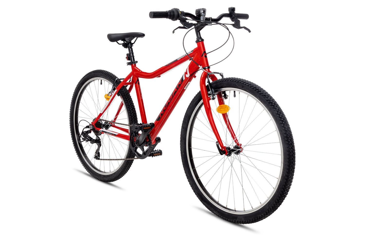 Nogan Gravel GO Kinder Mountainbike 26 Zoll Signal Red