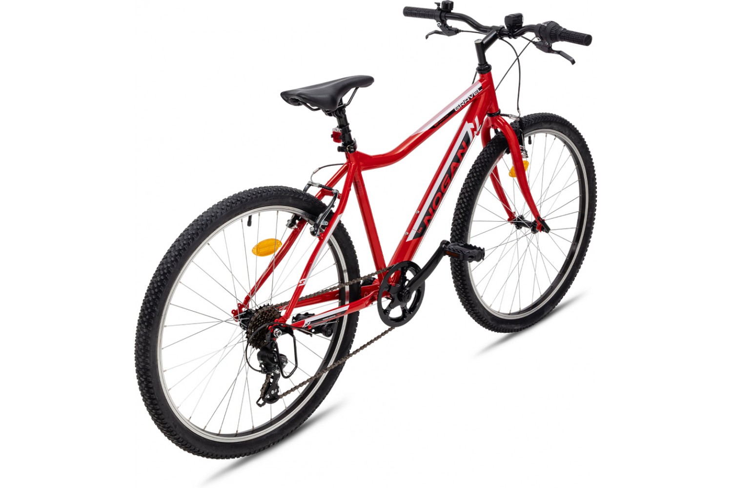 Nogan Gravel GO Kinder Mountainbike 26 Zoll Signal Red