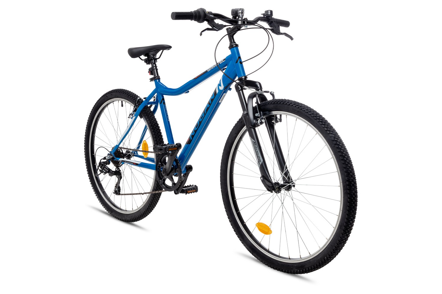 Nogan Gravel GO Suspension Kinder Mountainbike 26 Zoll Ocean Blue