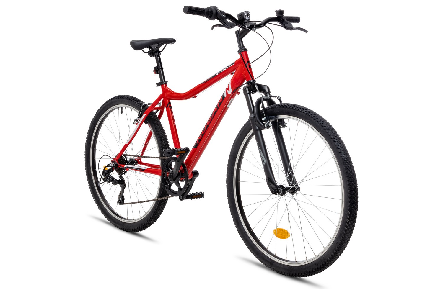 Nogan Gravel GO Suspension Kinder Mountainbike 26 Zoll Signal Red