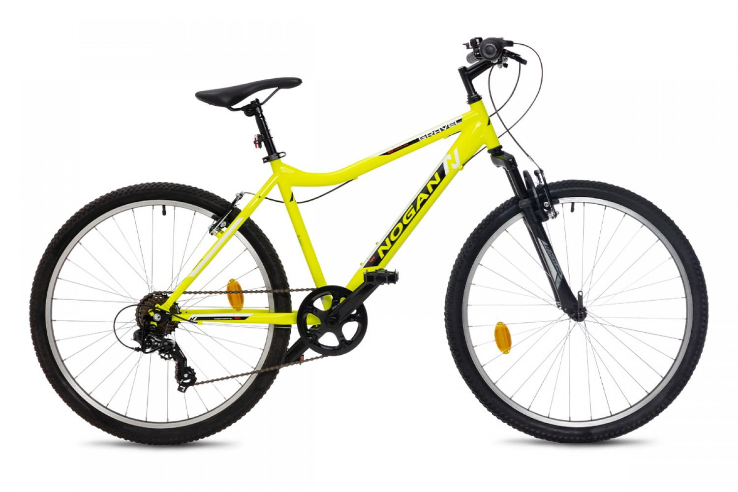 Nogan Gravel GO Suspension Kinder Mountainbike 26 Zoll Electric Yellow