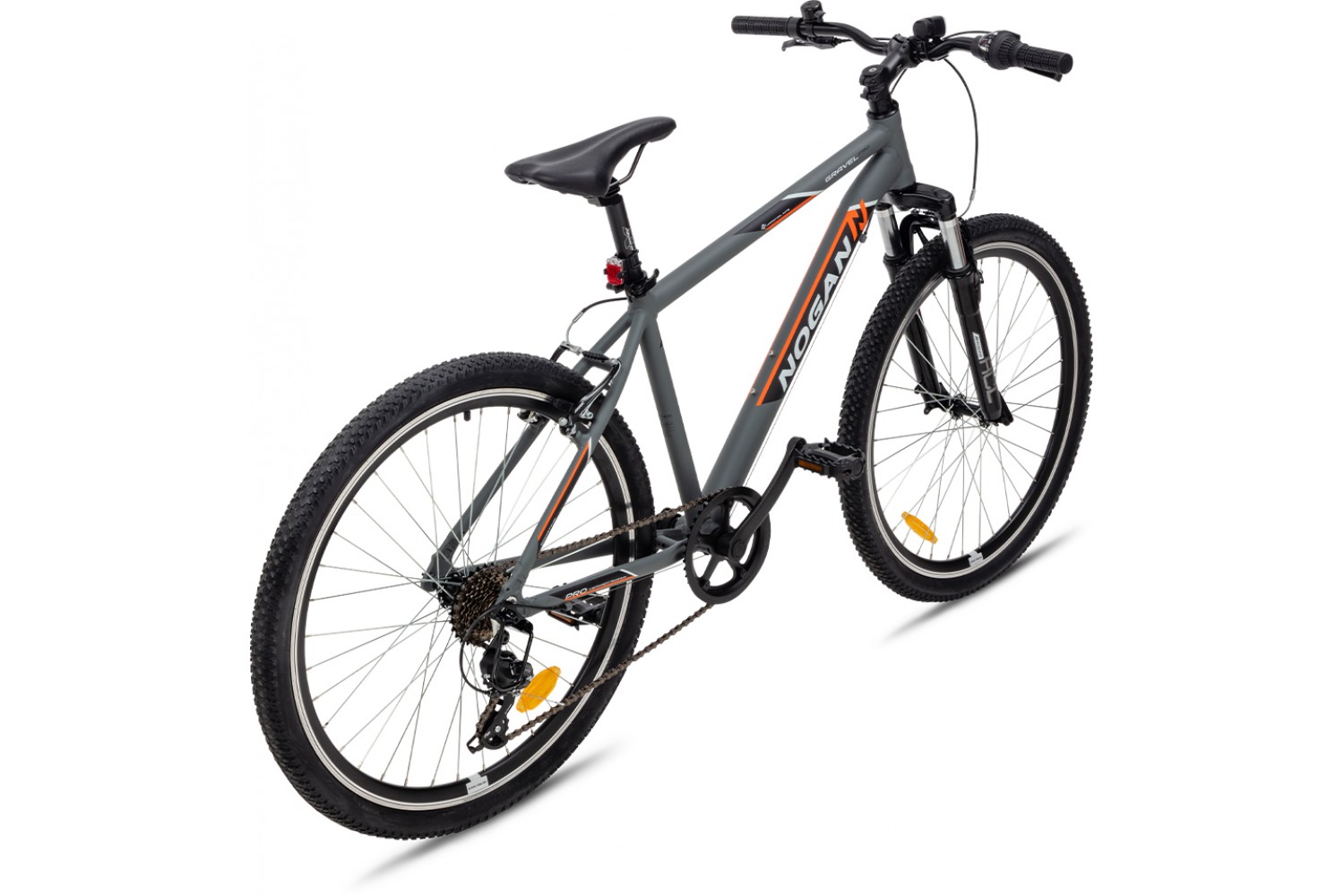 Nogan Gravel PRO Kinder Mountainbike 26 Zoll Graphite Grey