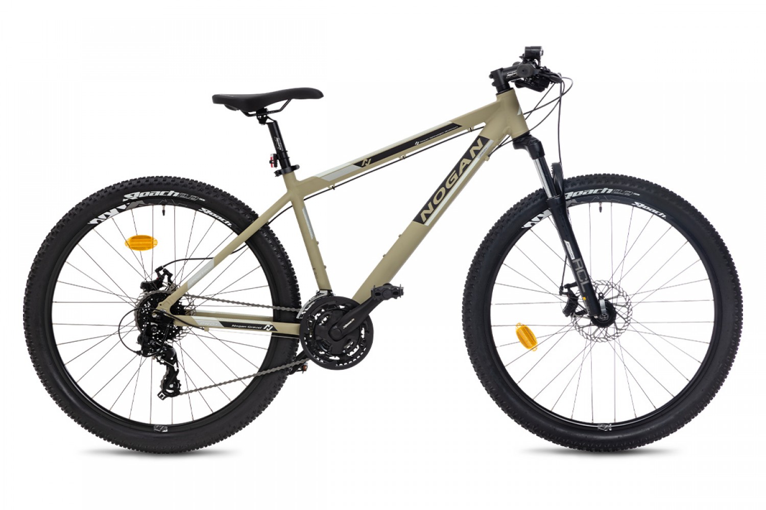 Nogan Gravel PRO+ Mountainbike 29 Zoll Small Desert Sand