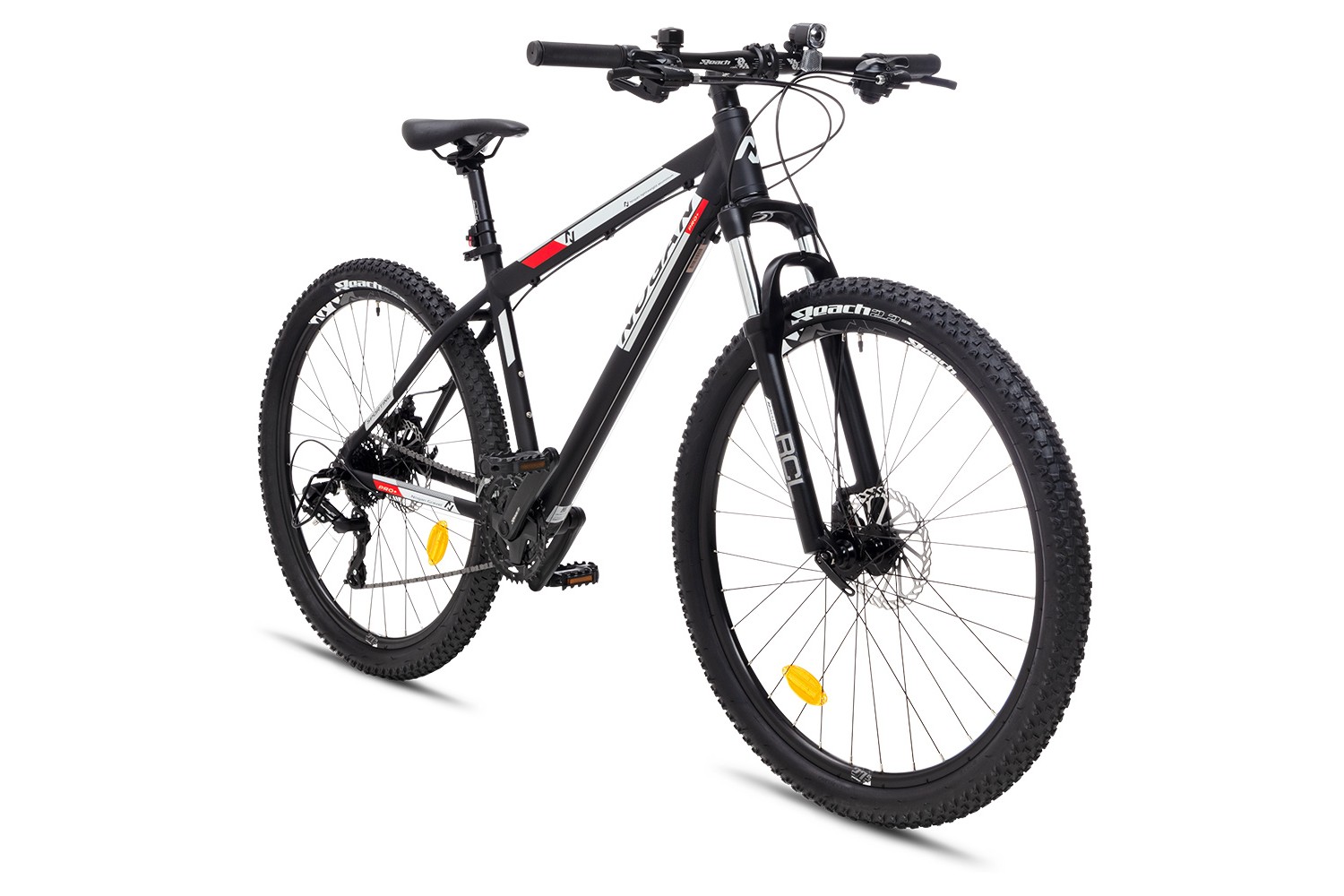 Nogan Gravel PRO+ Mountainbike 29 Zoll Small Jet Black