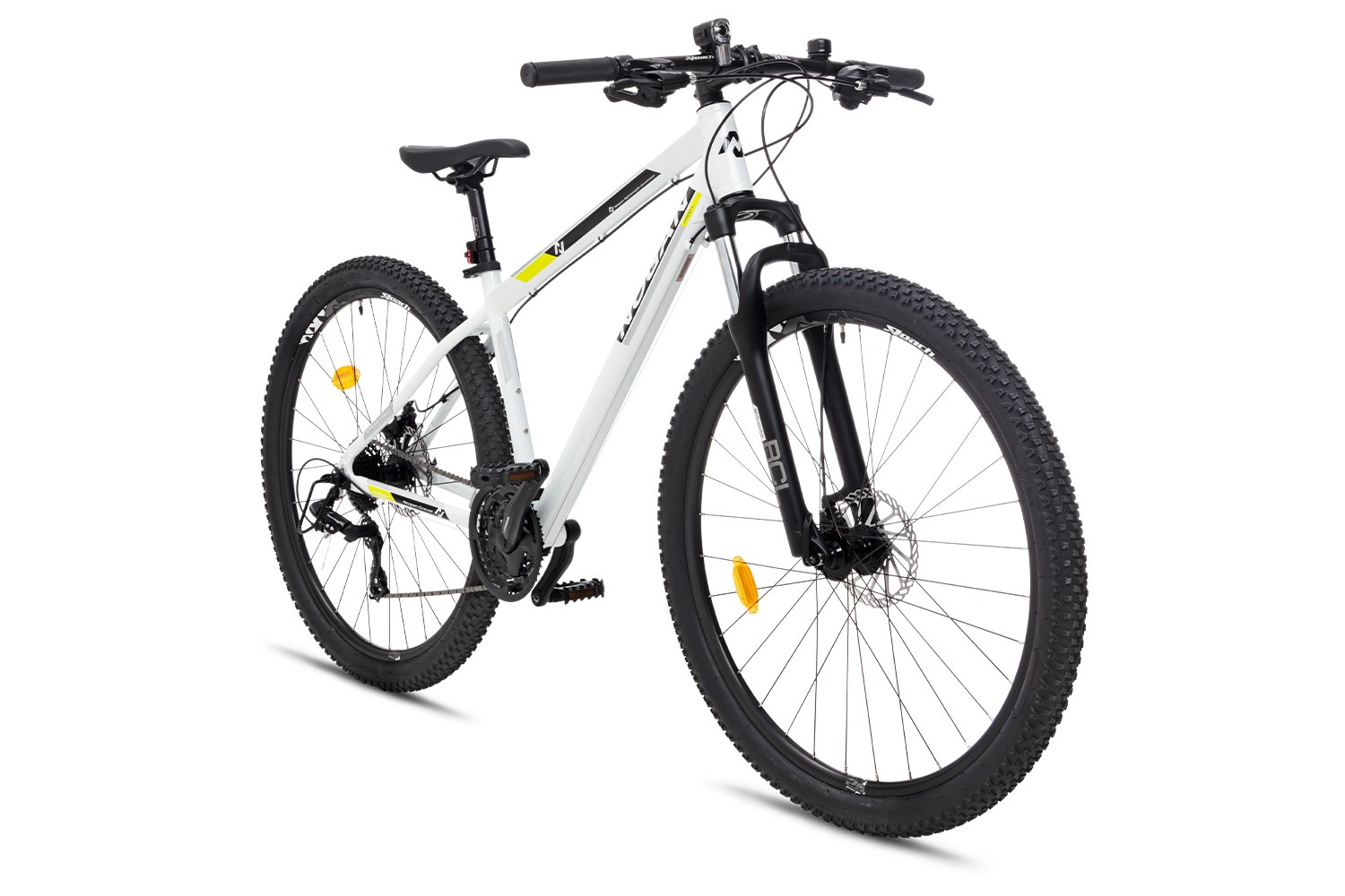 Nogan Gravel PRO+ Mountainbike 29 Zoll Medium Arctic White