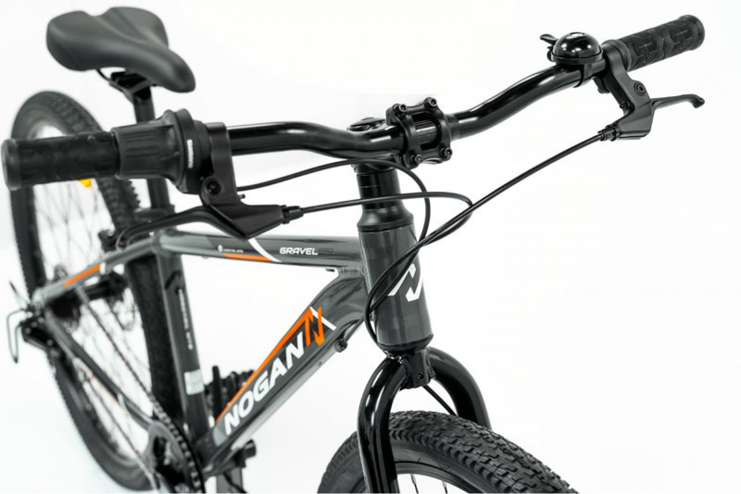 Nogan Gravel PRO 26 Zoll Kinder-Mountainbike Grau Nogan Gravel PRO 26 Zoll Kinder-Mountainbike Grau