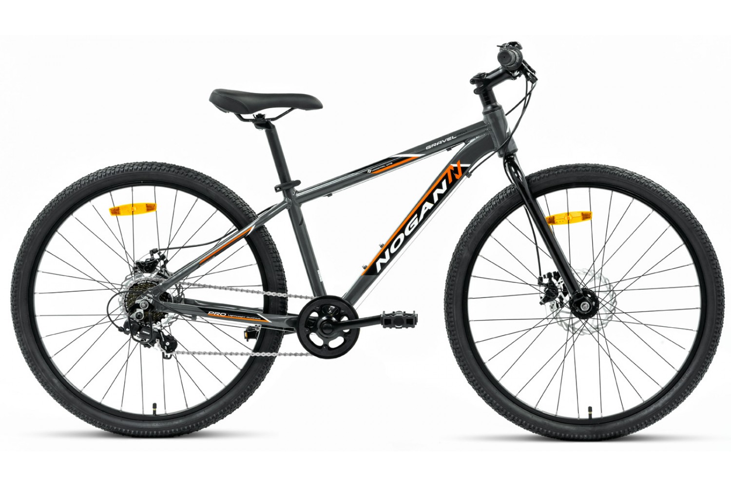 Nogan Gravel PRO 26 Zoll Kinder-Mountainbike Grau Nogan Gravel PRO 26 Zoll Kinder-Mountainbike Grau