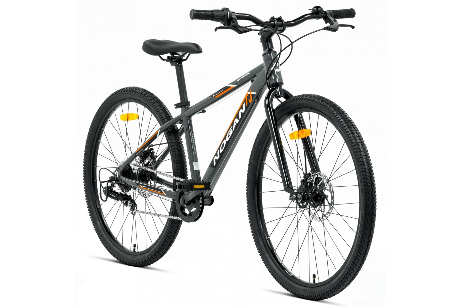Nogan Gravel PRO 26 Zoll Kinder-Mountainbike Grau Nogan Gravel PRO 26 Zoll Kinder-Mountainbike Grau