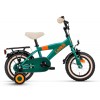 Loekie Booster Kinderfahrrad 12 Zoll Jungen Grün