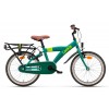 Loekie Booster Kinderfahrrad 18 Zoll Jungen Grün