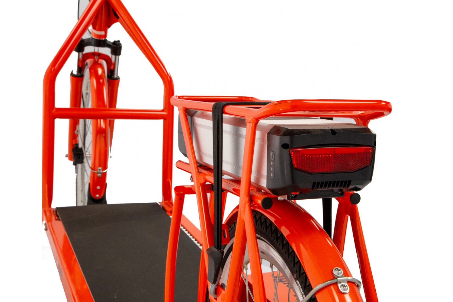 Lopifit Elektrisches Laufband Fahrrad Orange