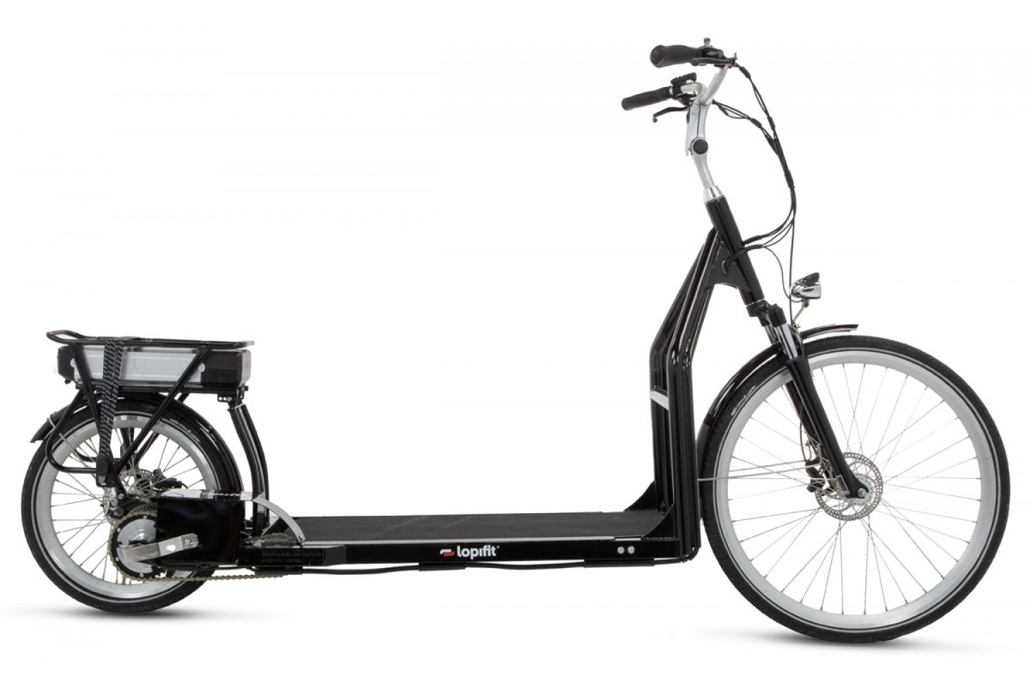 Lopifit Elektrisches Laufband Fahrrad Schwarz