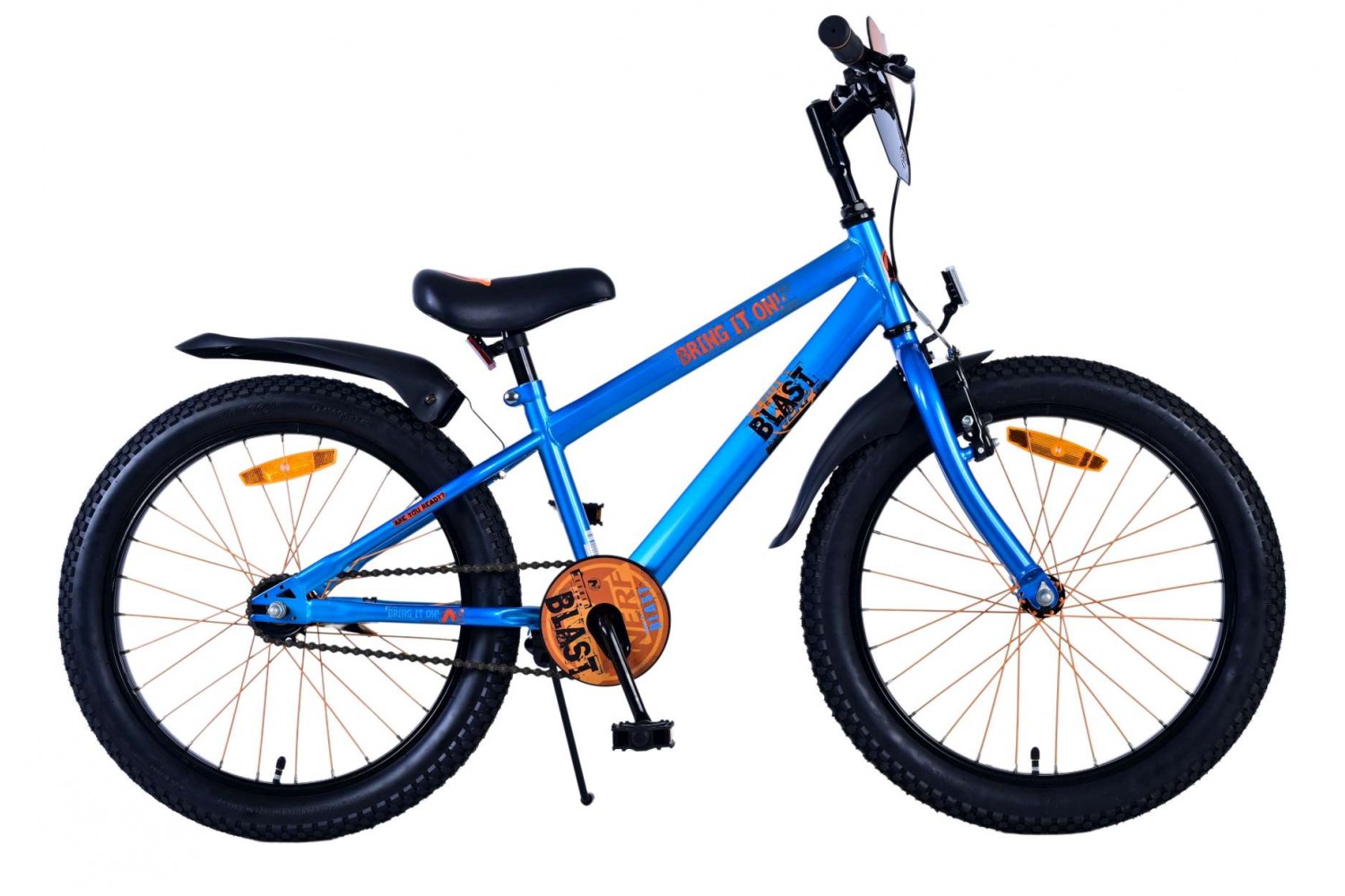 NERF Kinderfahrrad Jungen 20 Zoll Blau