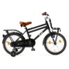 Nogan Mick Kinderfahrrad 16 Zoll Jungen Mattschwarz