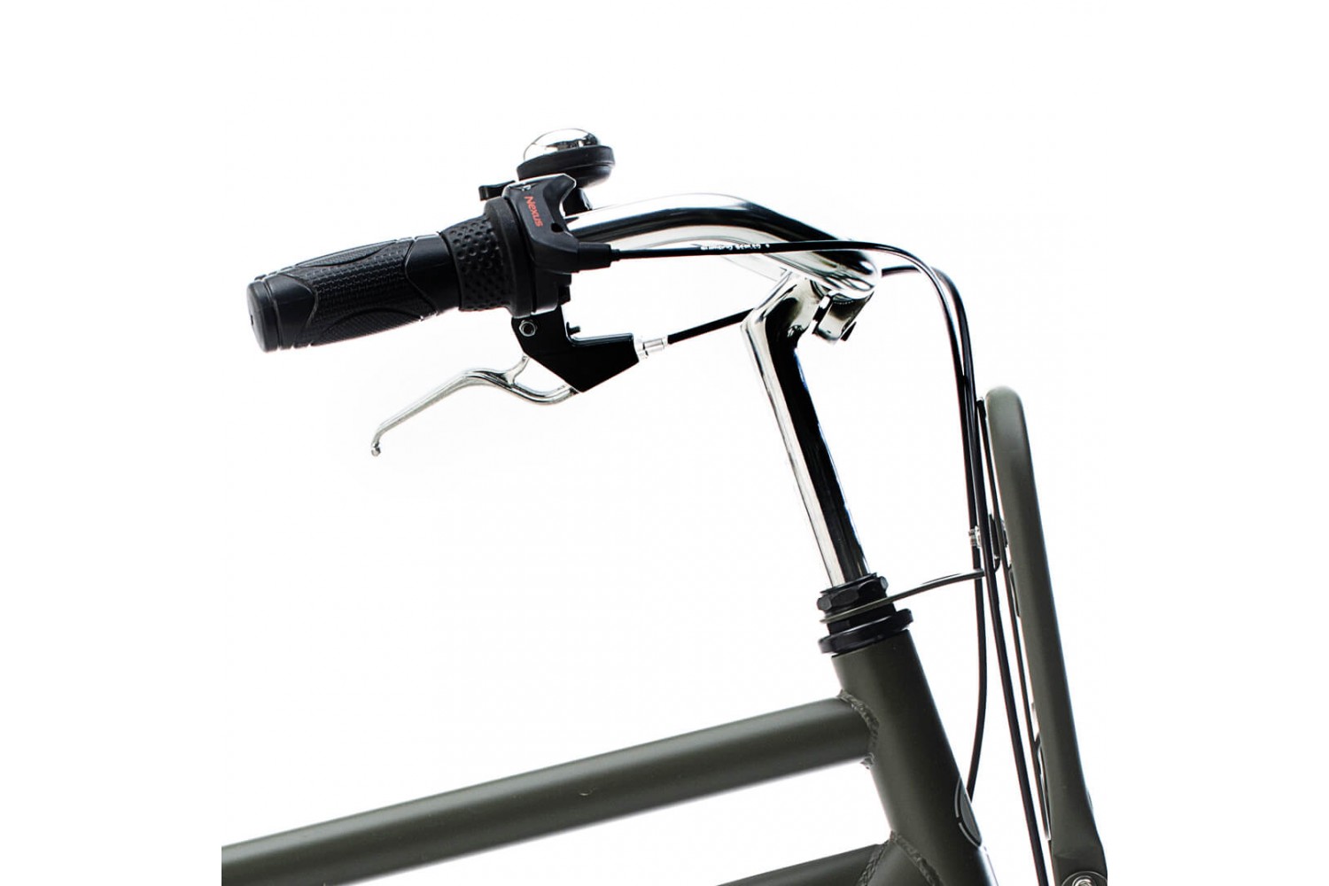 Nogan Vintage N3 Transport Fahrrad 24 Zoll Jungen Armee grün Nogan Vintage N3 Hollandrad 24 Zoll Jungen Armeegrün