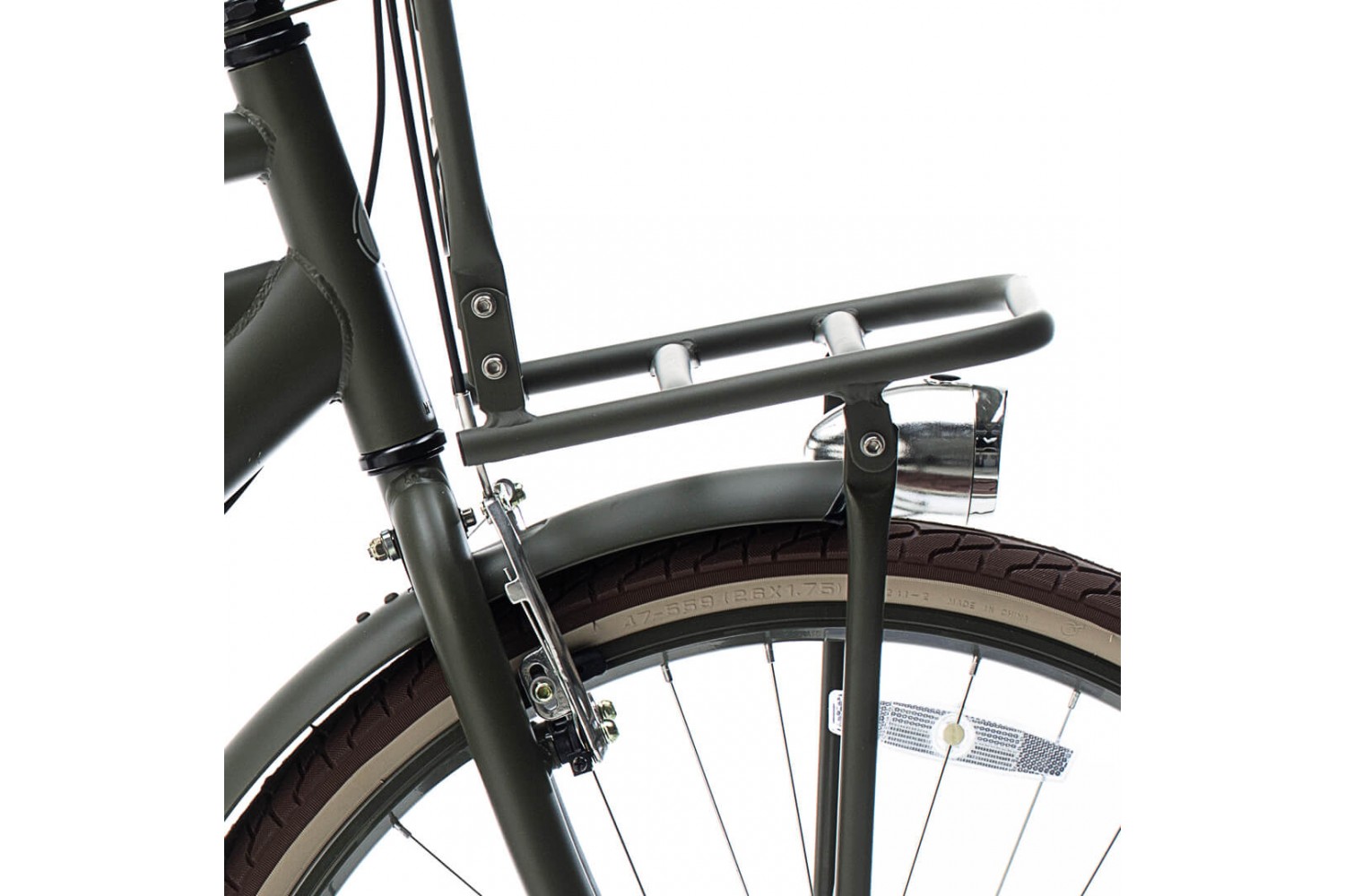 Nogan Vintage N3 Transport Fahrrad 24 Zoll Jungen Armee grün Nogan Vintage N3 Hollandrad 24 Zoll Jungen Armeegrün