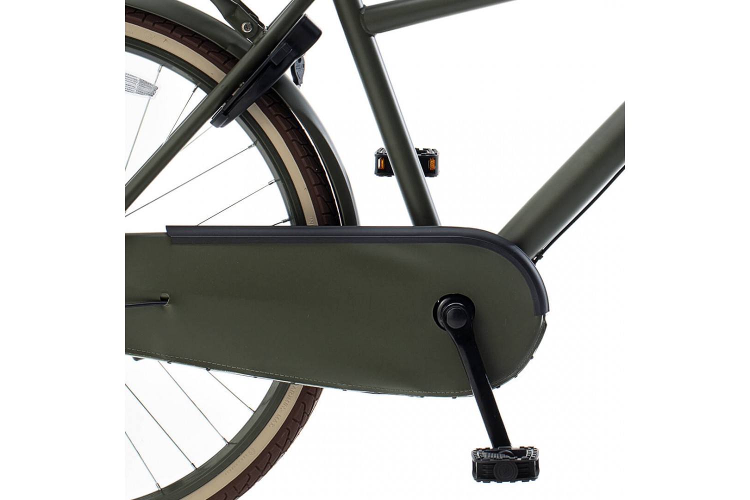 Nogan Vintage N3 Transport Fahrrad 24 Zoll Jungen Armee grün Nogan Vintage N3 Hollandrad 24 Zoll Jungen Armeegrün
