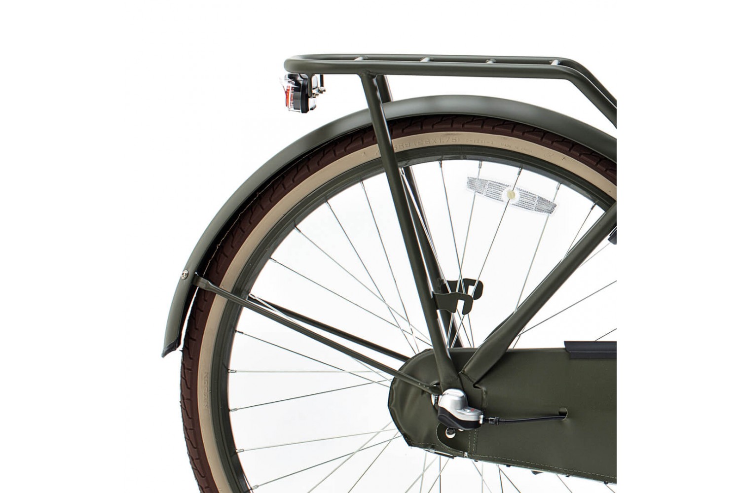 Nogan Vintage N3 Transport Fahrrad 24 Zoll Jungen Armee grün Nogan Vintage N3 Hollandrad 24 Zoll Jungen Armeegrün