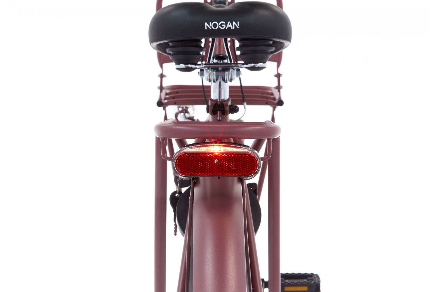 Nogan Vintage N3 Transport Fahrrad 26-Zoll-Mädchen Matt Red Nogan Vintage N3 Hollandrad 26 Zoll Mädchen Matt Rot