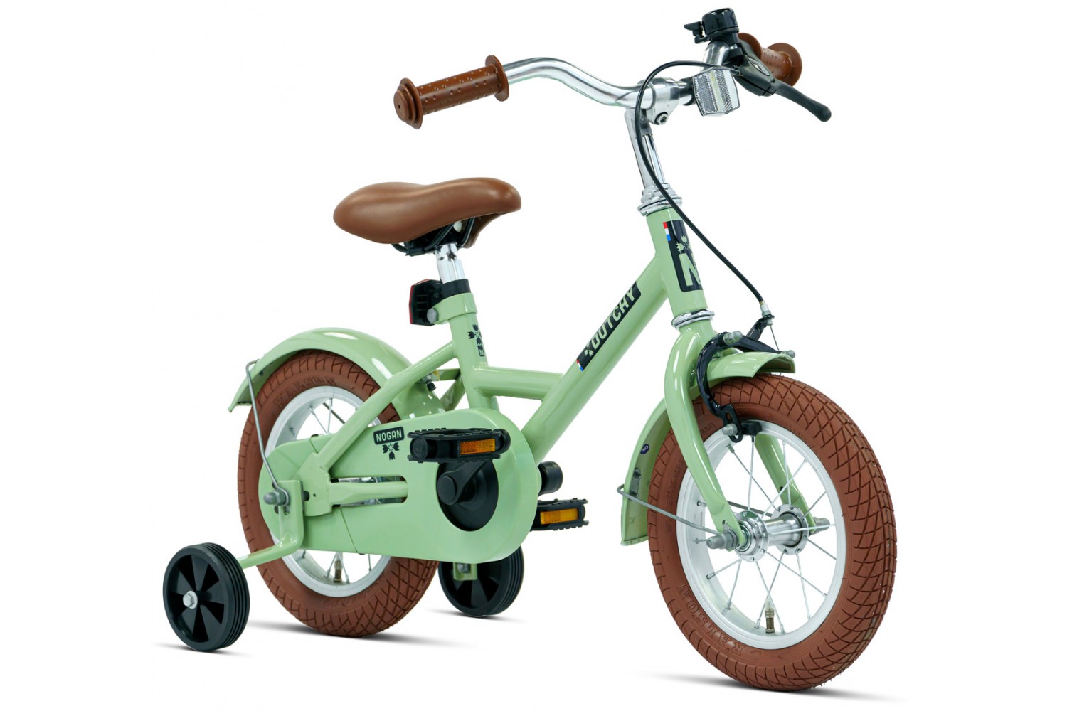 Nogan Dutchy Kinderfahrrad 12 Zoll Grün Nogan Dutchy Kinderfahrrad 12 Zoll Grün