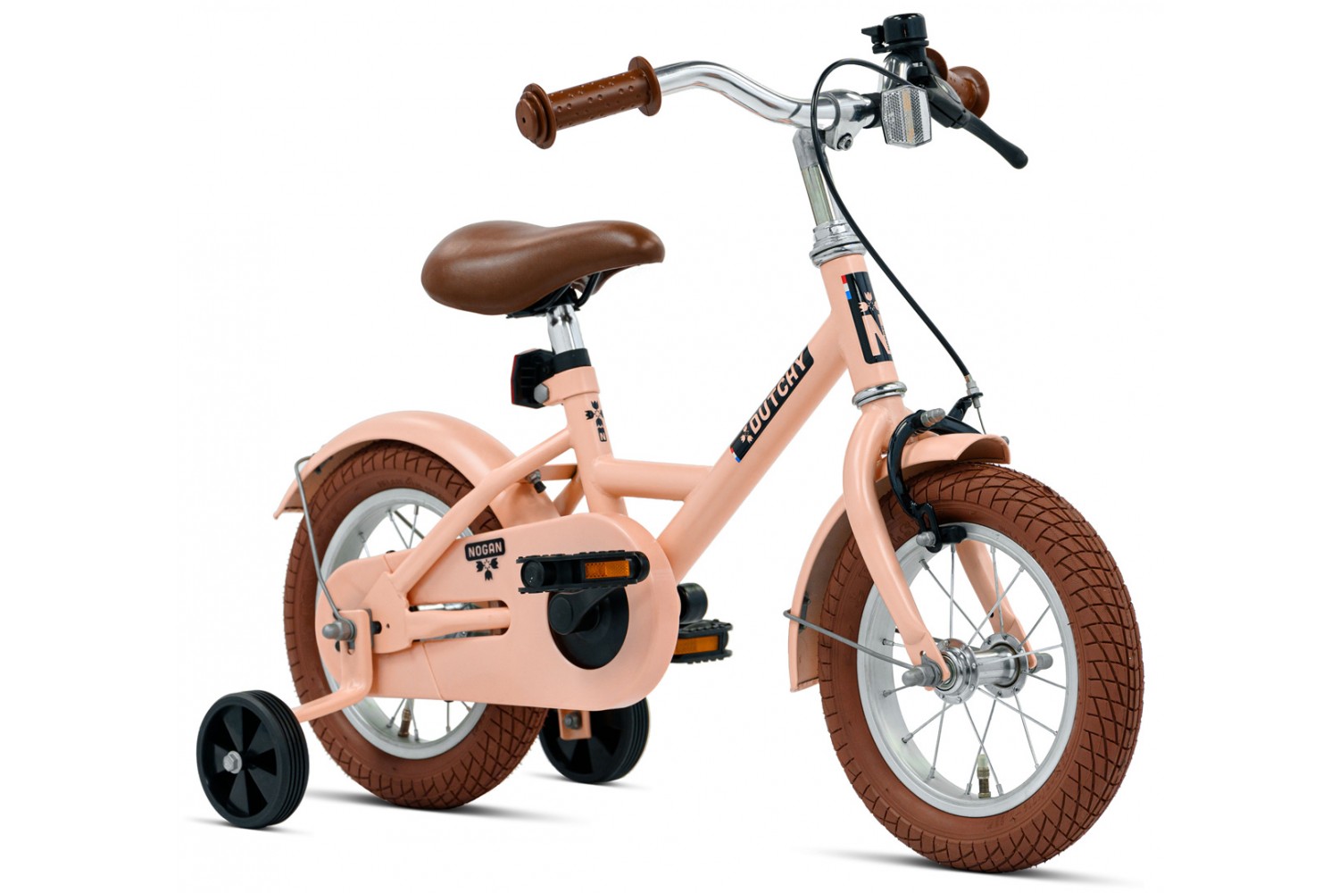Nogan Dutchy Kinderfahrrad 12 Zoll Mattes Rosa Nogan Dutchy Kinderfahrrad 12 Zoll Mattes Rosa