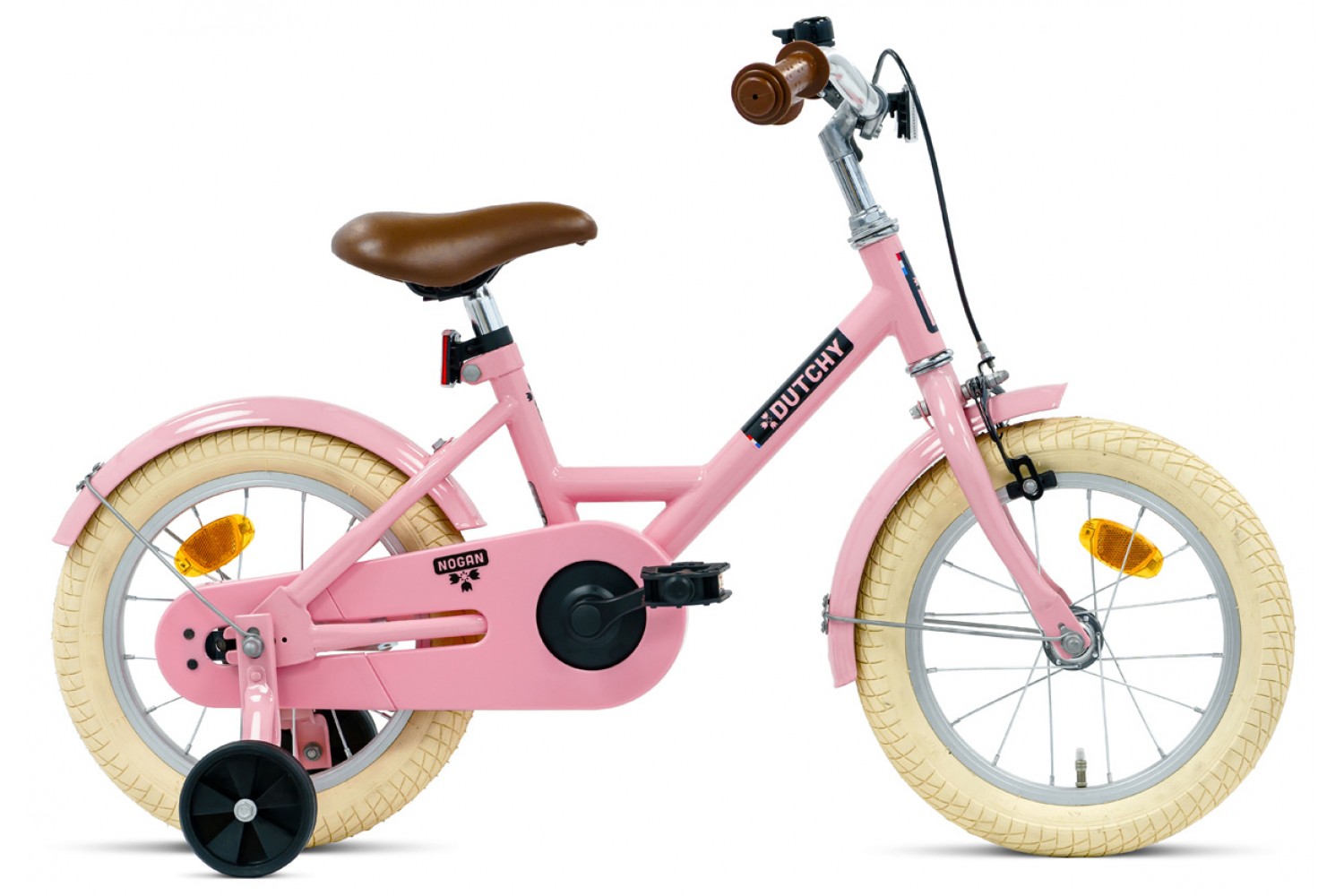 Nogan Dutchy Kinderfahrrad 14 Zoll Glänzendes Rosa Nogan Dutchy Kinderfahrrad 14 Zoll Glänzendes Rosa