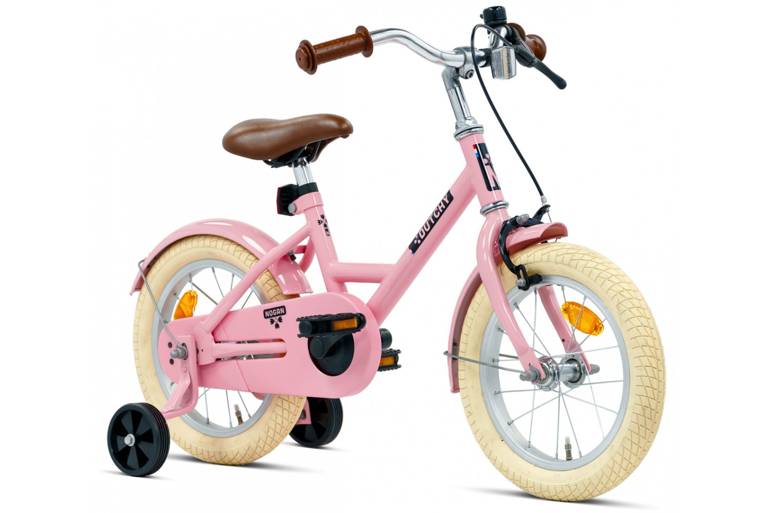 Nogan Dutchy Kinderfahrrad 14 Zoll Glänzendes Rosa Nogan Dutchy Kinderfahrrad 14 Zoll Glänzendes Rosa