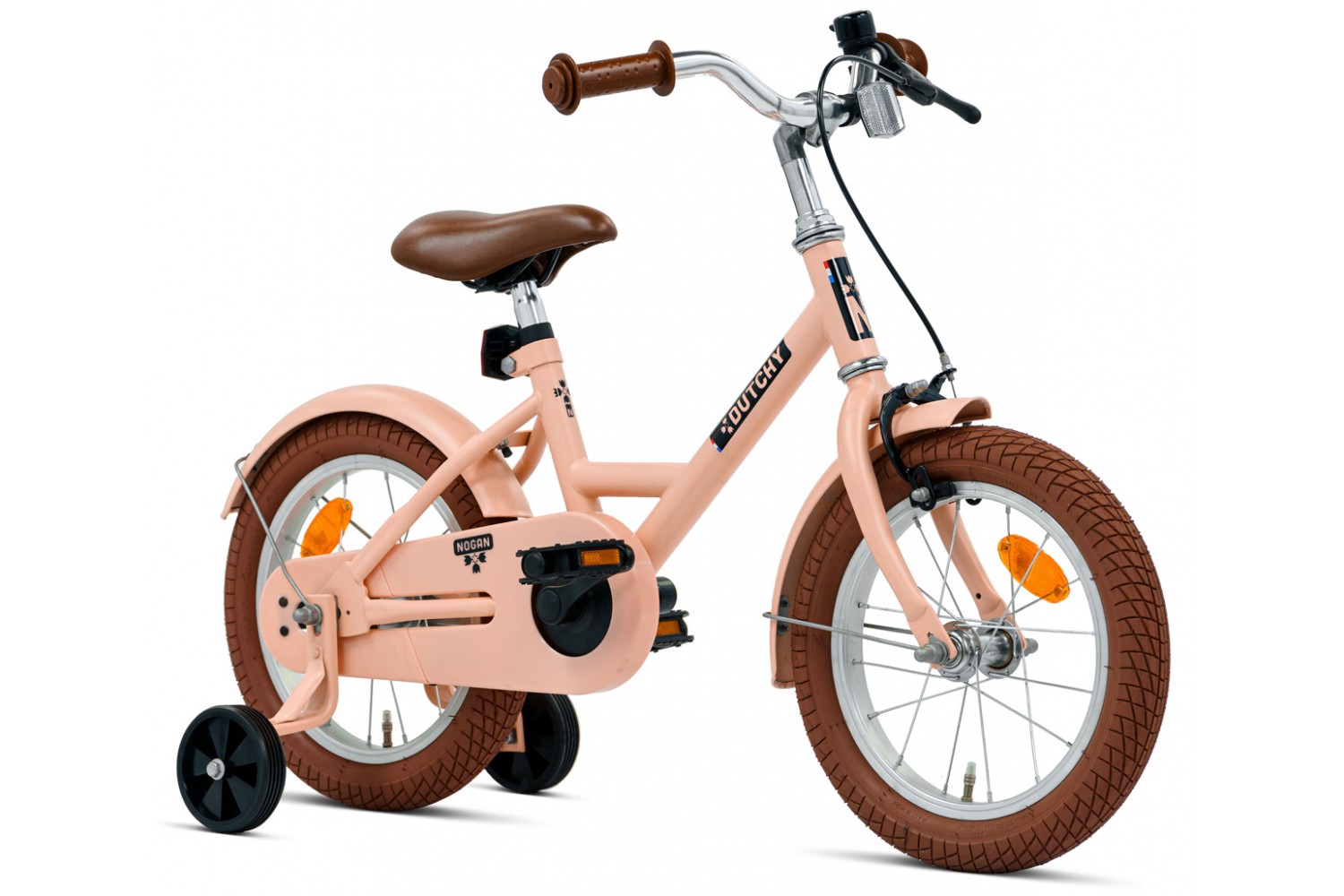 Nogan Dutchy Kinderfahrrad 14 Zoll Mattes Rosa Nogan Dutchy Kinderfahrrad 14 Zoll Mattes Rosa