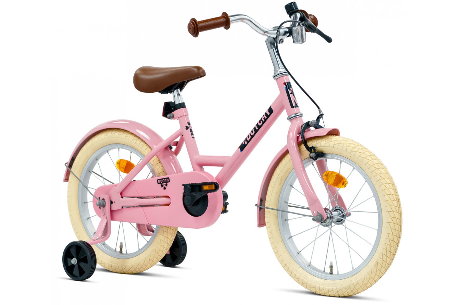 Nogan Dutchy Kinderfahrrad 16 Zoll Glänzendes Rosa Nogan Dutchy Kinderfahrrad 16 Zoll Glänzendes Rosa