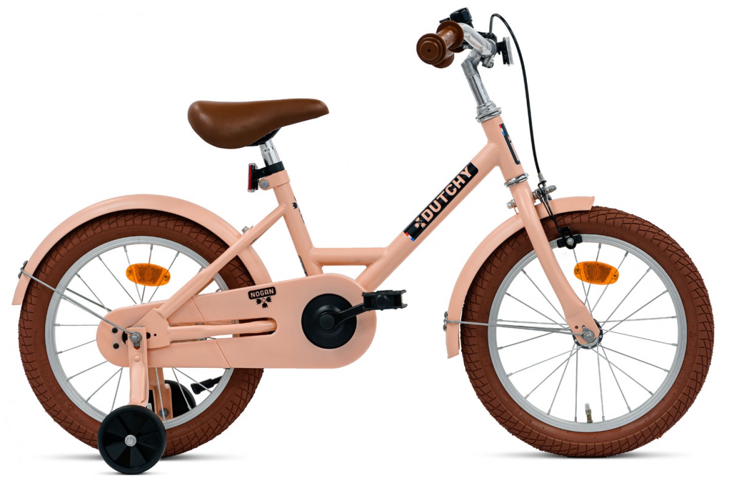 Nogan Dutchy Kinderfahrrad 16 Zoll Mattes Rosa Nogan Dutchy Kinderfahrrad 16 Zoll Mattes Rosa