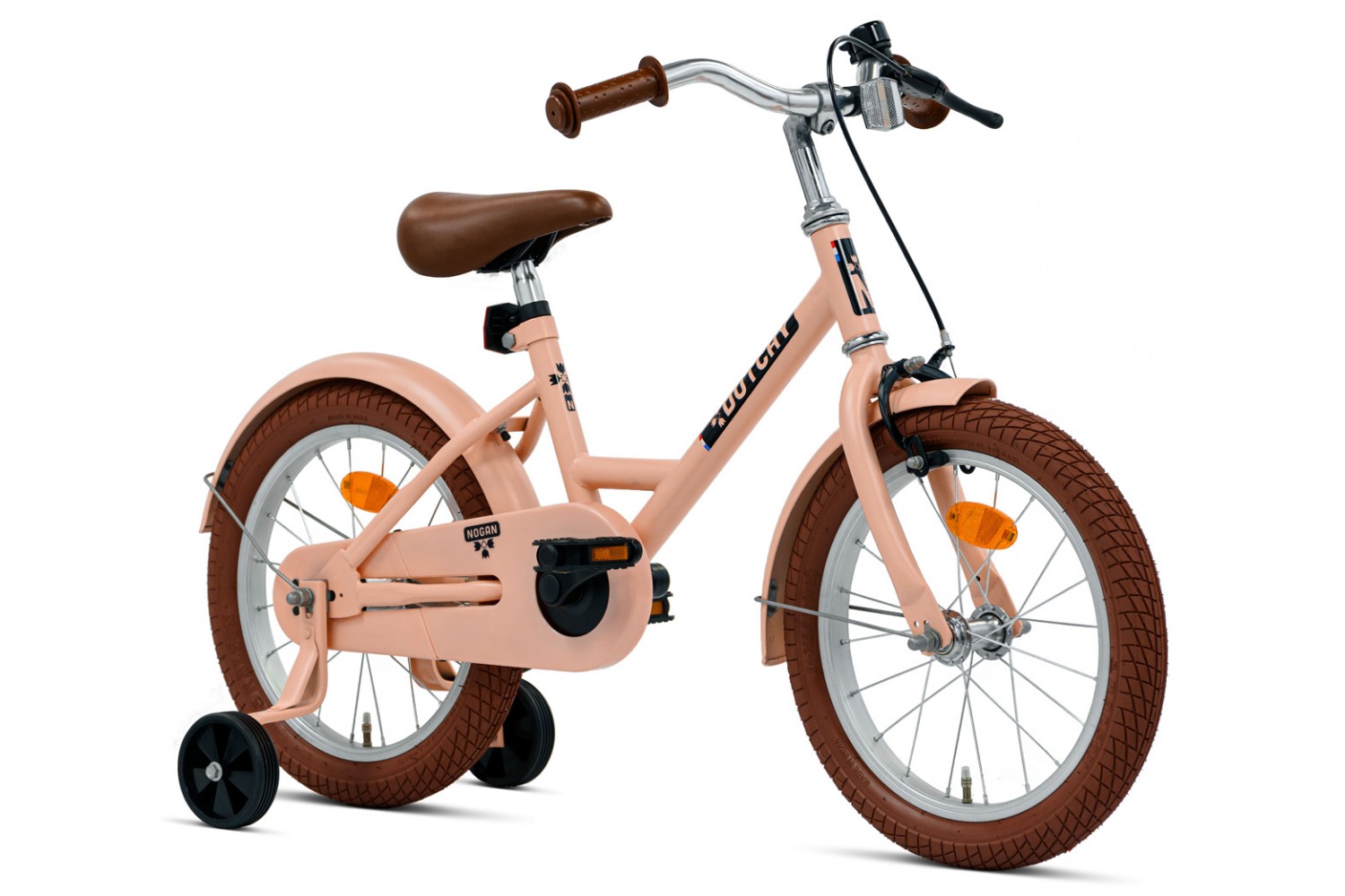 Nogan Dutchy Kinderfahrrad 16 Zoll Mattes Rosa Nogan Dutchy Kinderfahrrad 16 Zoll Mattes Rosa