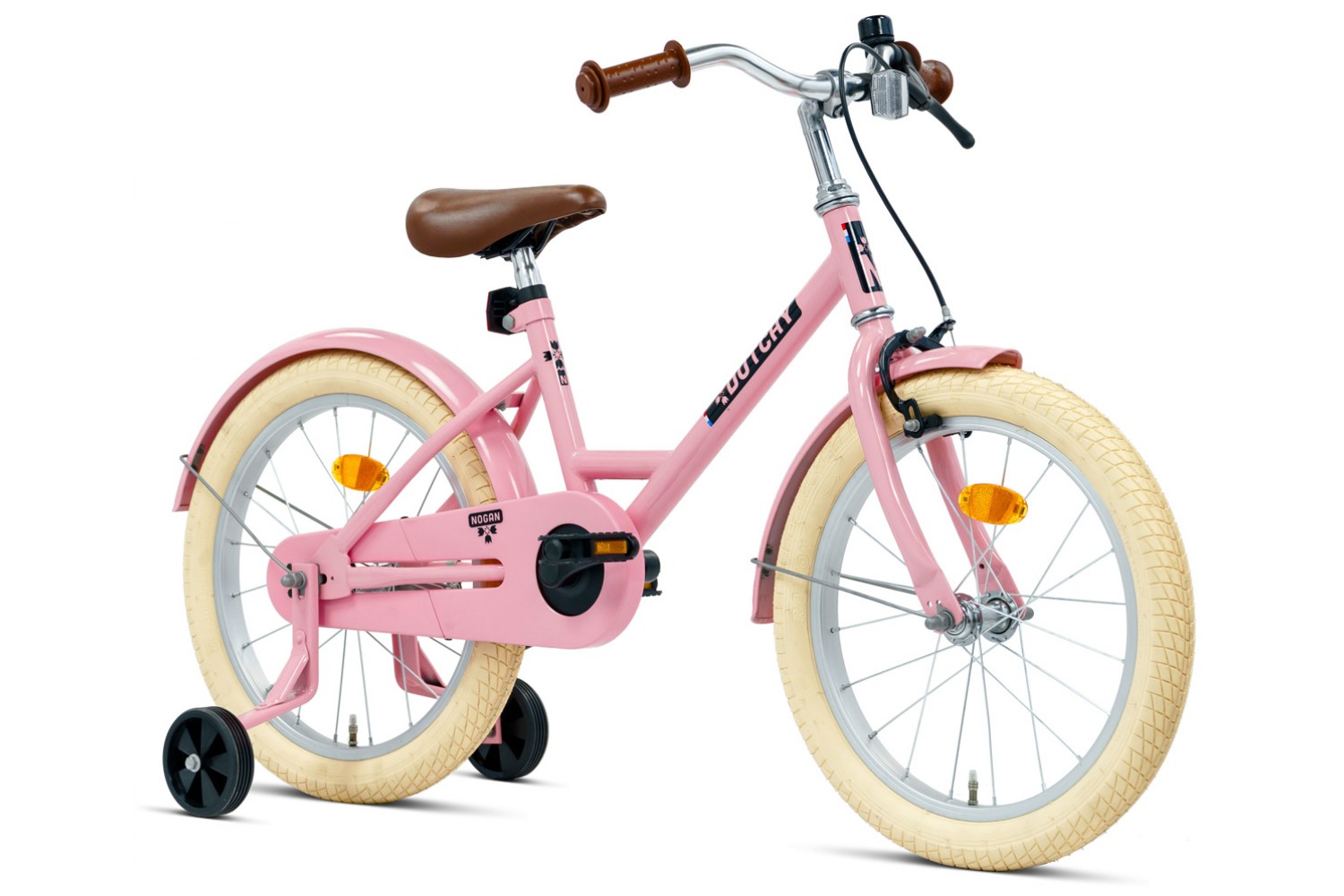 Nogan Dutchy Kinderfahrrad 18 Zoll Glänzendes Rosa Nogan Dutchy Kinderfahrrad 18 Zoll Glänzendes Rosa