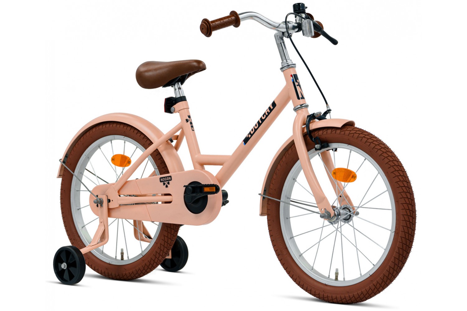 Nogan Dutchy Kinderfahrrad 18 Zoll Mattes Rosa Nogan Dutchy Kinderfahrrad 18 Zoll Mattes Rosa
