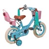 Nogan Butterfly Kinderfahrrad 12 Zoll Mädchen Türkis