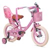 Nogan Butterfly Kinderfahrrad 14 Zoll Mädchen Fahrrad Rosa