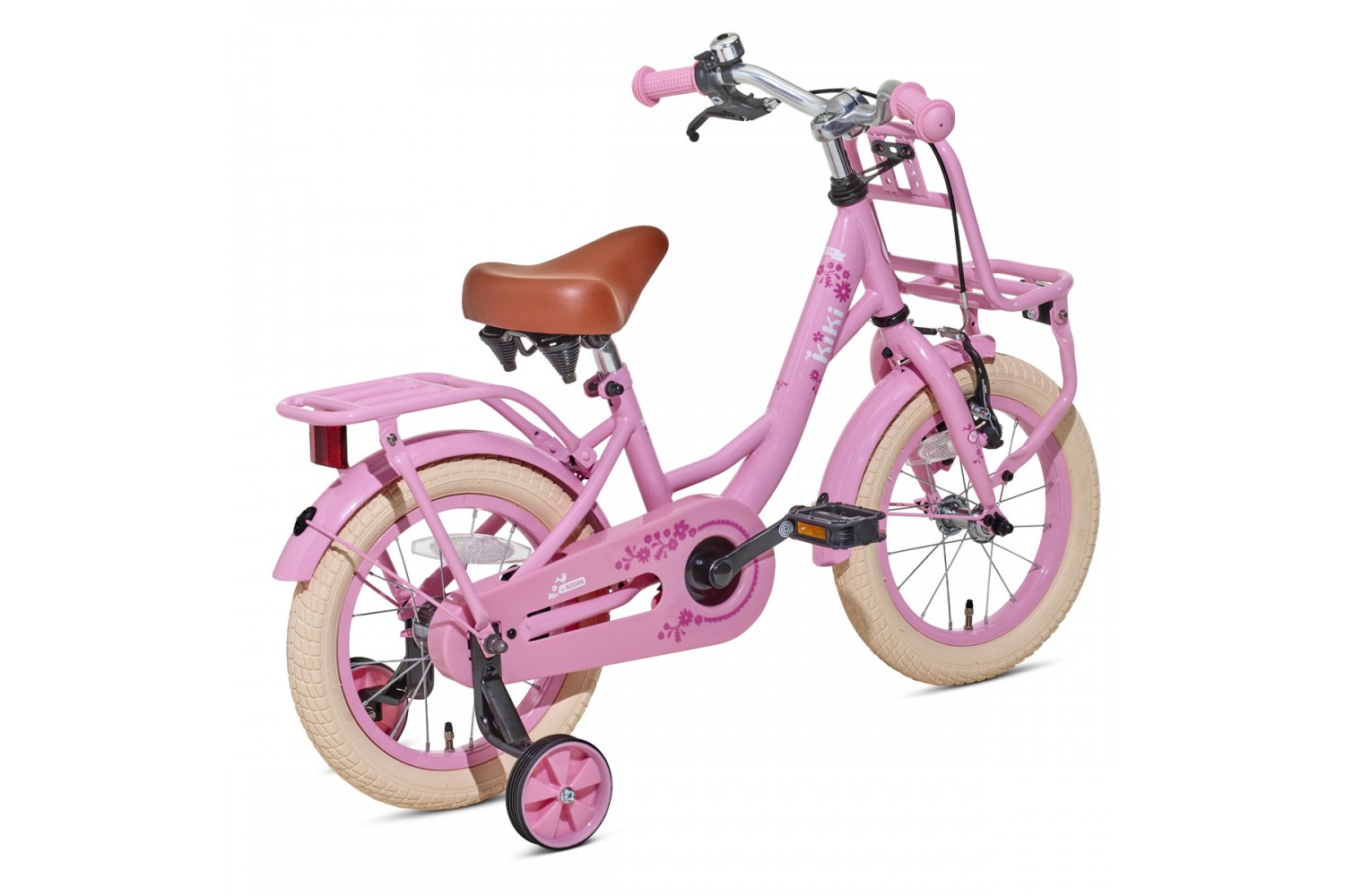 Nogan Kiki Kinderfahrrad 14 Zoll Mädchen Rosa