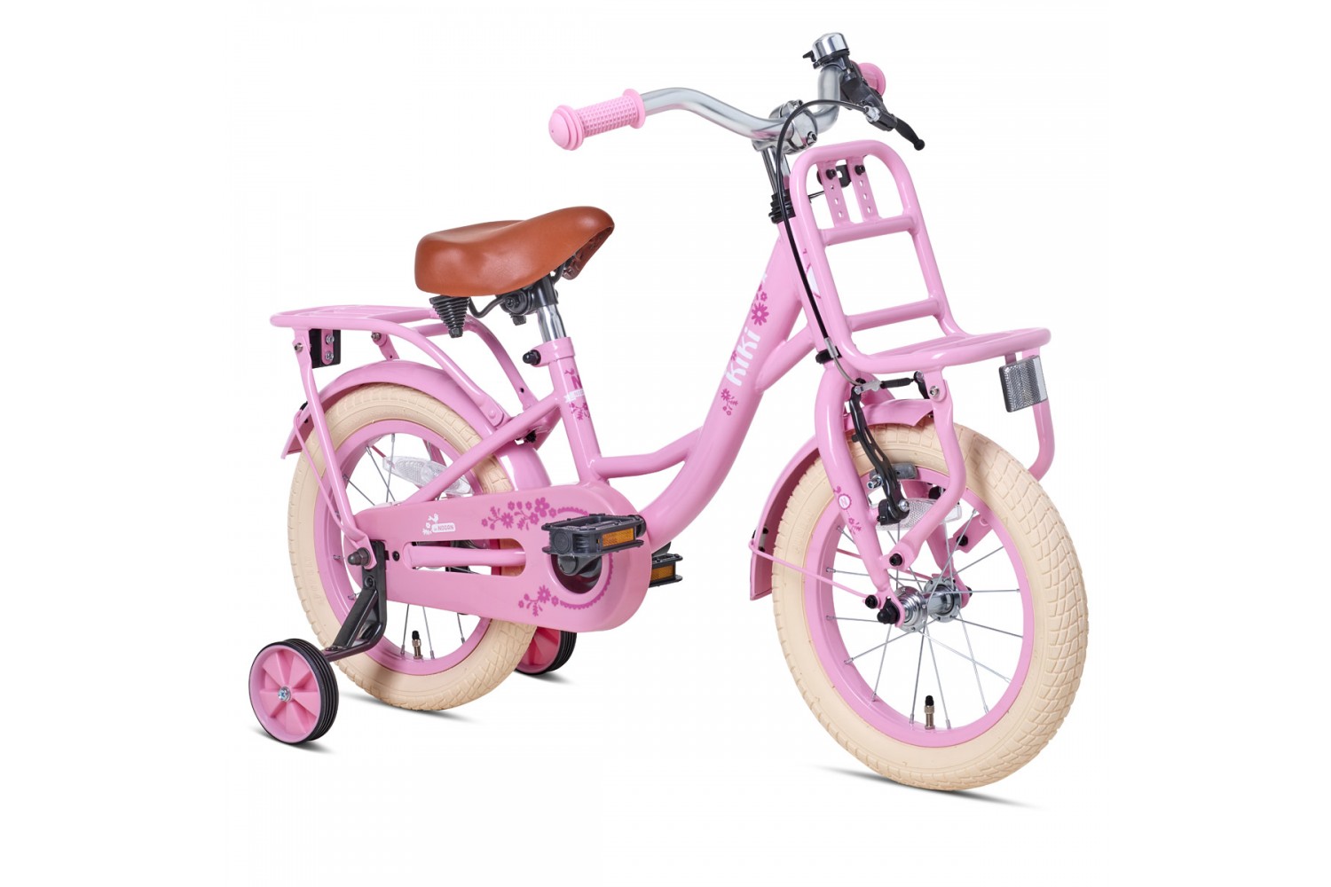 Nogan Kiki Kinderfahrrad 12 Zoll Mädchen Rosa