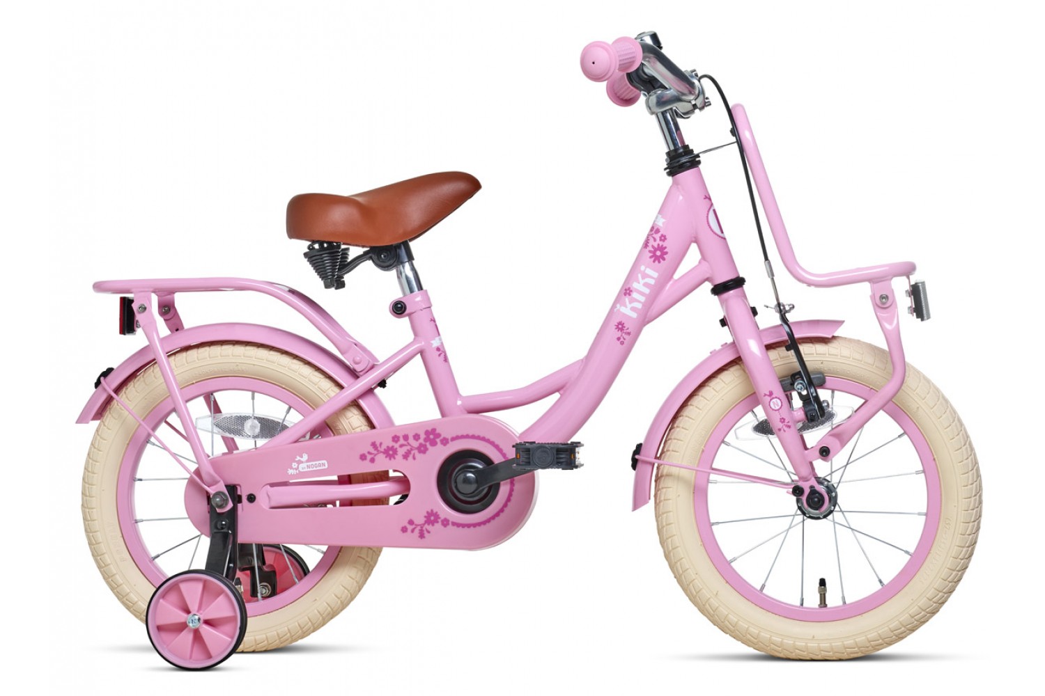 Nogan Kiki Kinderfahrrad 14 Zoll Mädchen Rosa