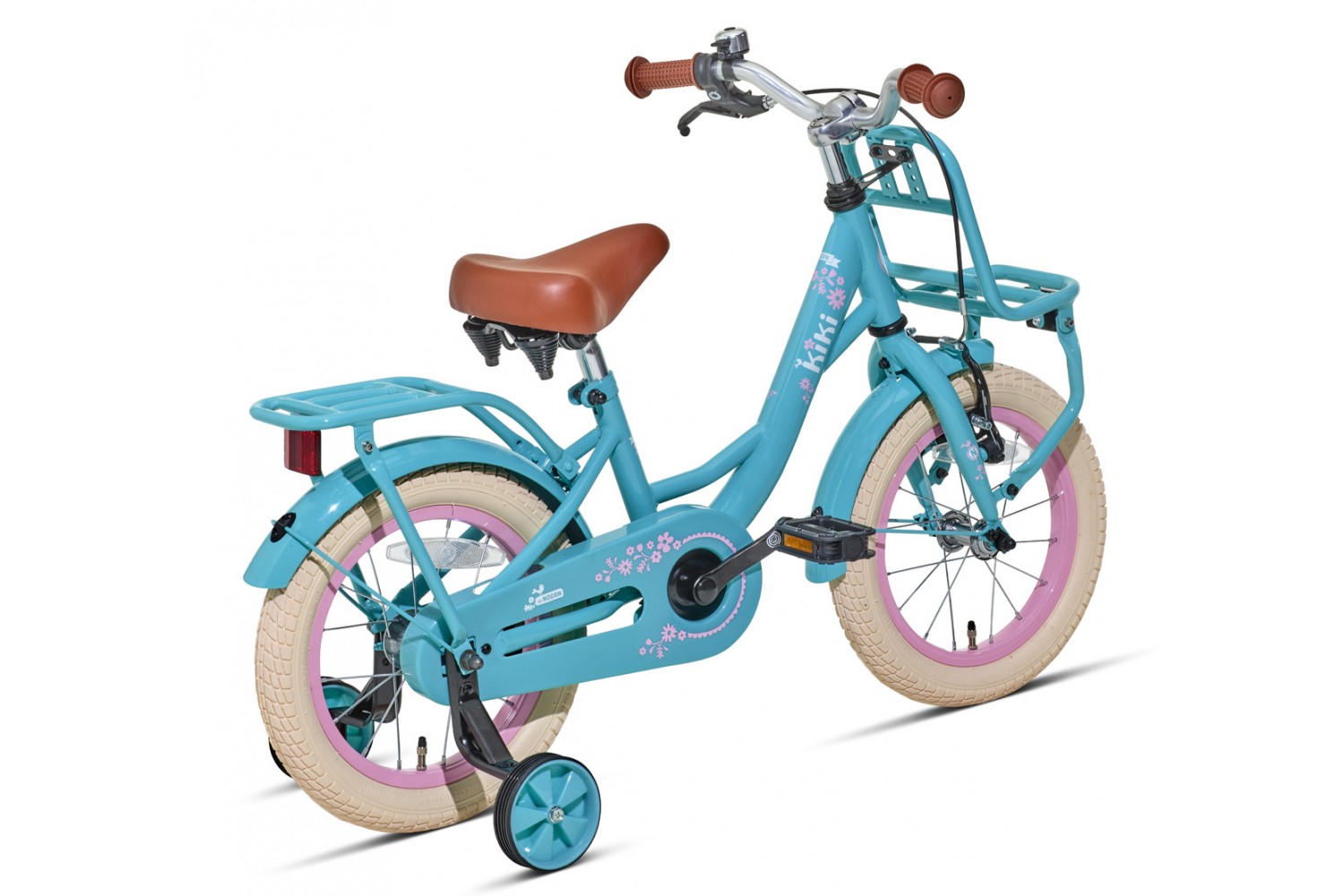 Nogan Kiki Kinderfahrrad 14 Zoll Mädchen Türkis