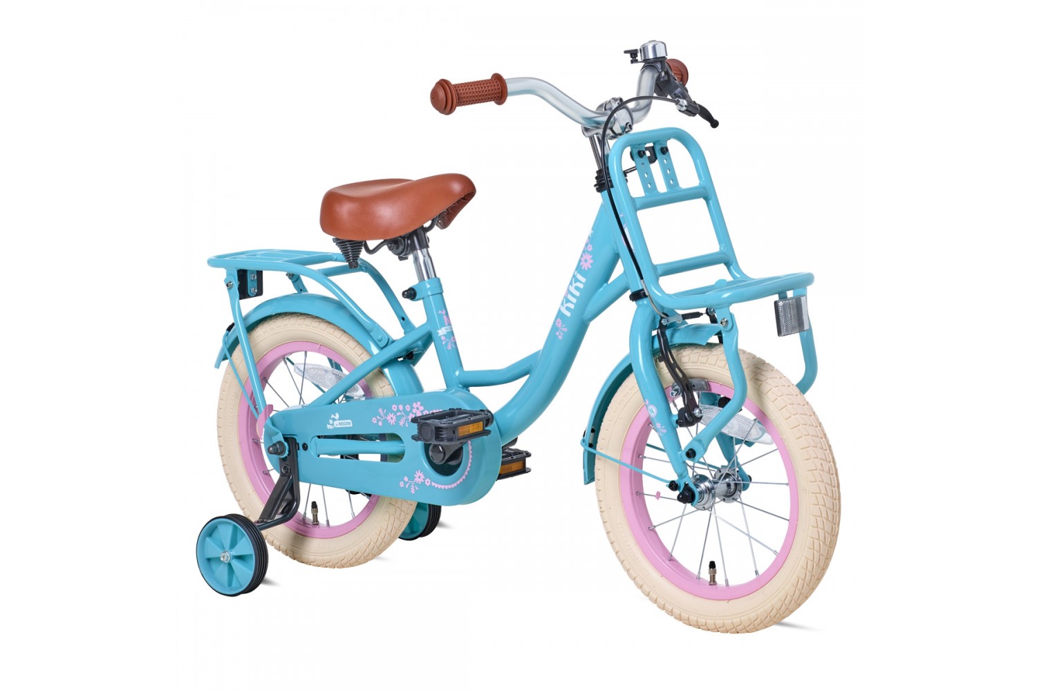 Nogan Kiki Kinderfahrrad 12 Zoll Mädchen Türkis