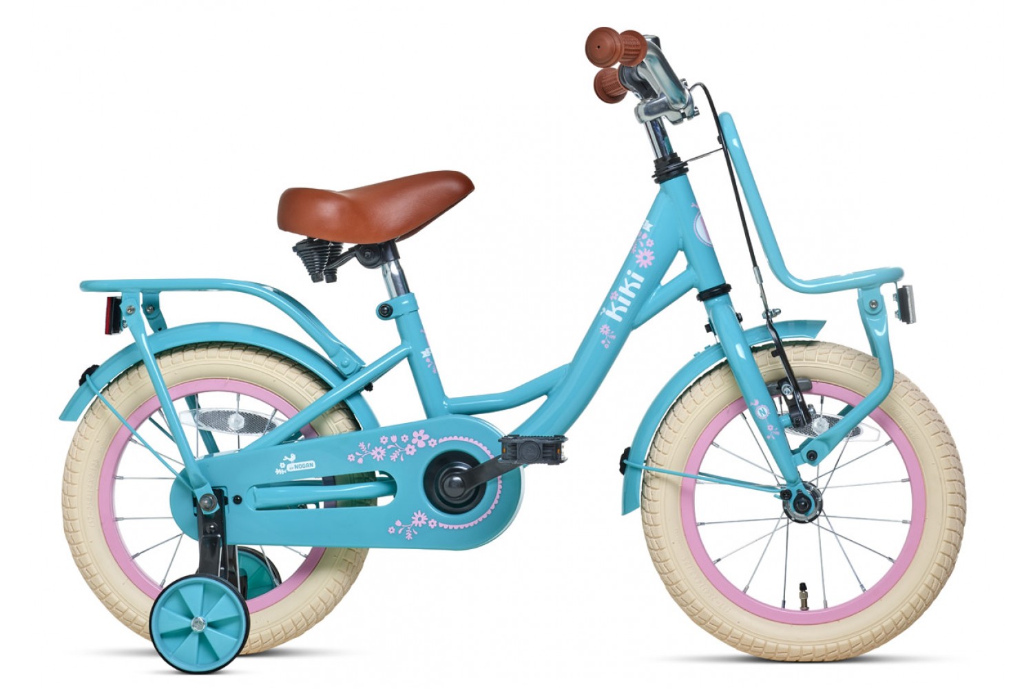 Nogan Kiki Kinderfahrrad 12 Zoll Mädchen Türkis