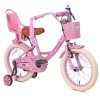 Nogan Butterfly Kinderfahrrad 16 Zoll Mädchen Rosa