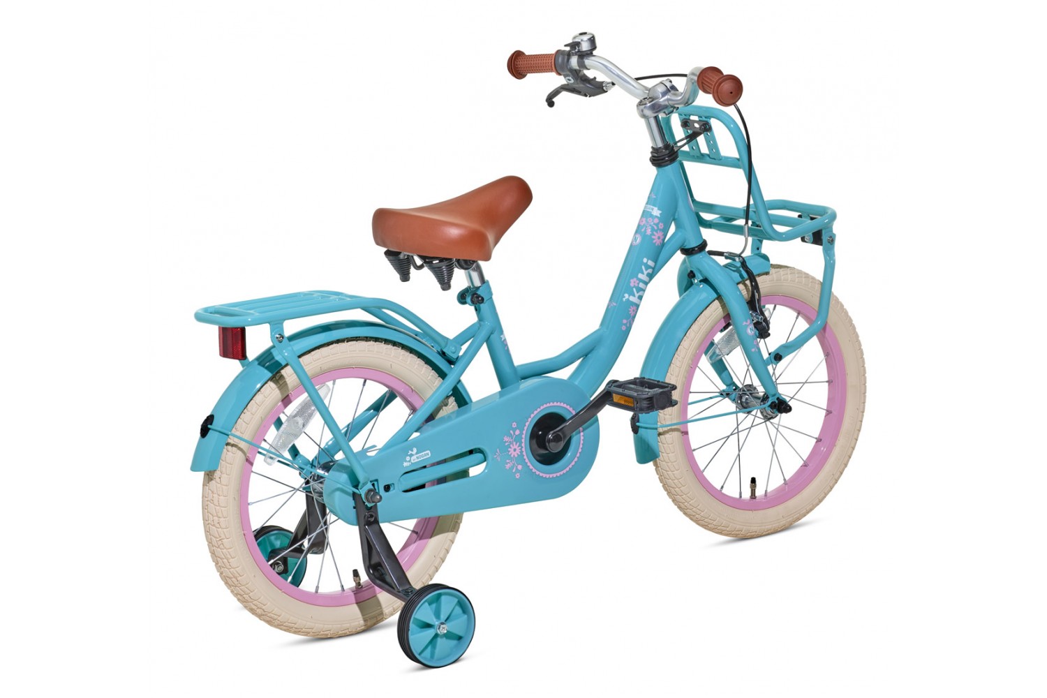 Nogan Kiki Kinderfahrrad 16 Zoll Mädchen Türkis