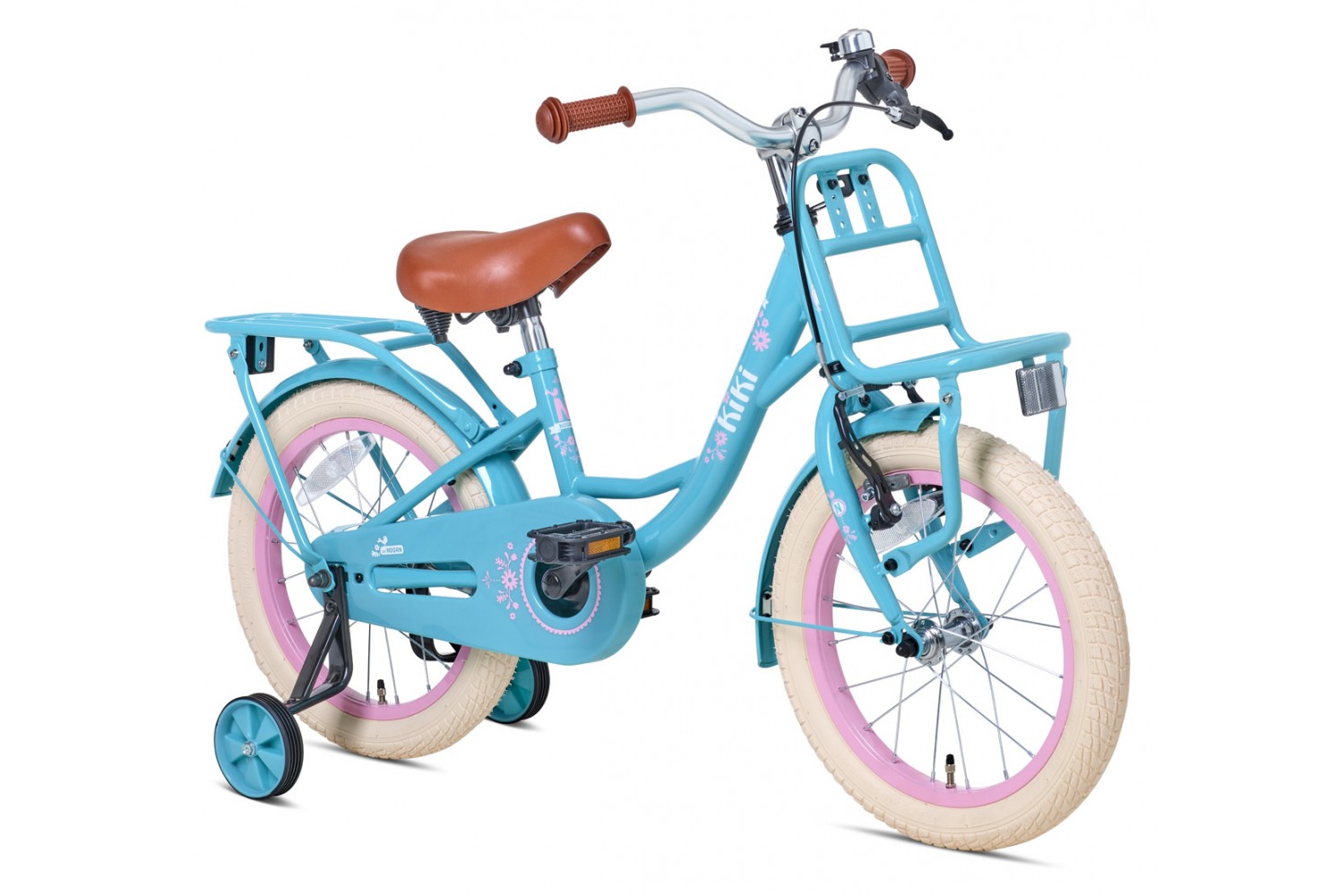 Nogan Kiki Kinderfahrrad 16 Zoll Mädchen Türkis