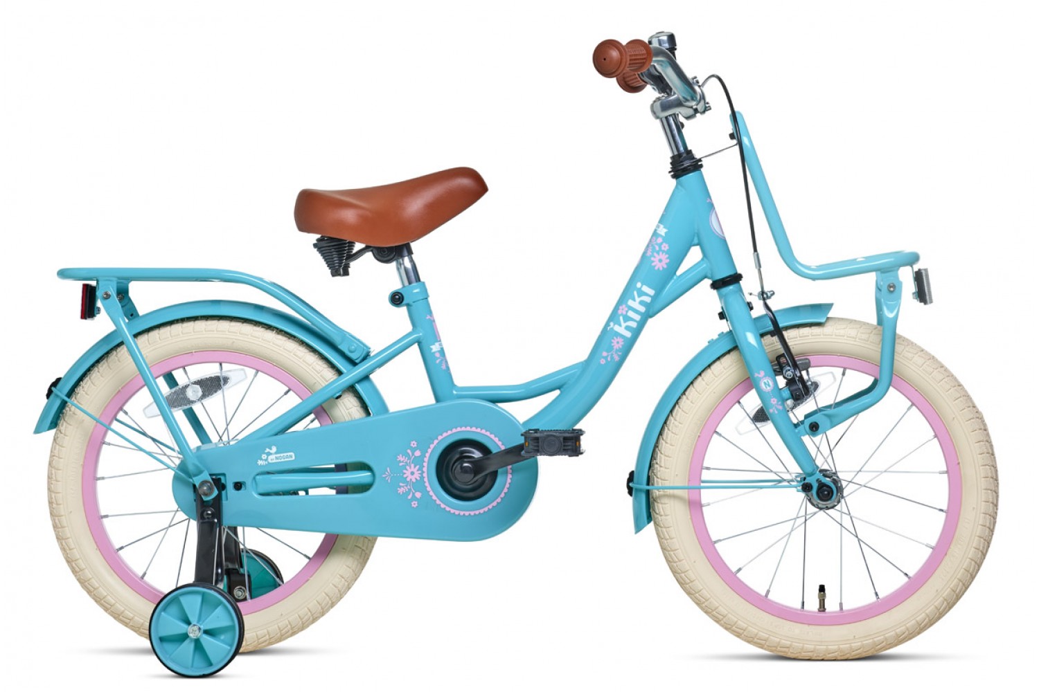 Nogan Kiki Kinderfahrrad 16 Zoll Mädchen Türkis