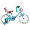 Nogan Butterfly Kinderfahrrad 18 Zoll Mädchen Fahrrad Türkis