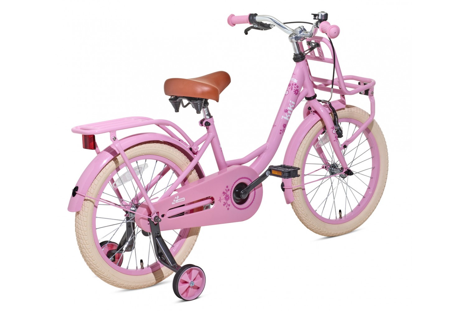 Nogan Kiki Kinderfahrrad 18 Zoll Mädchen Rosa